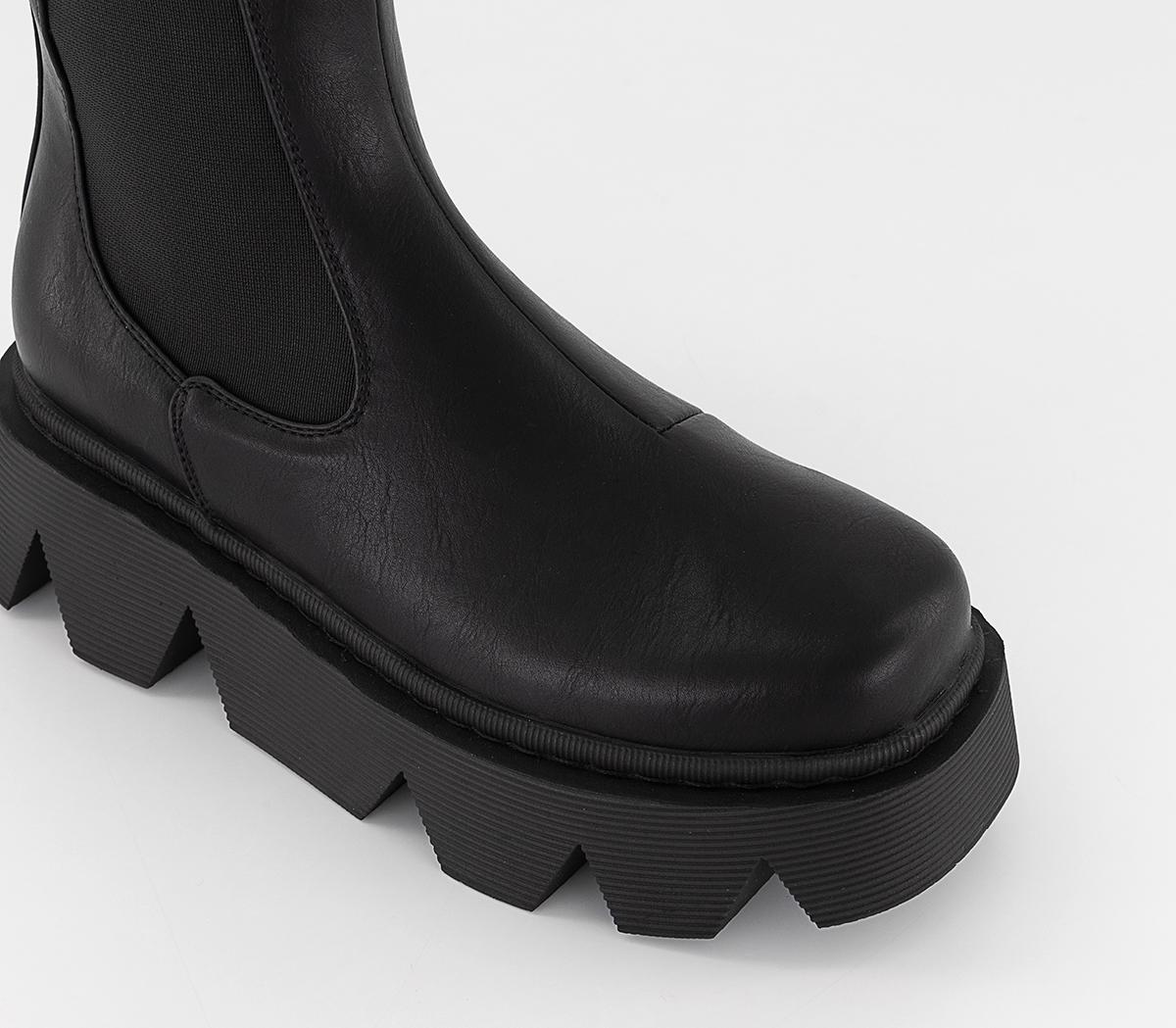 LamodaChunky Chelsea Boots Black
