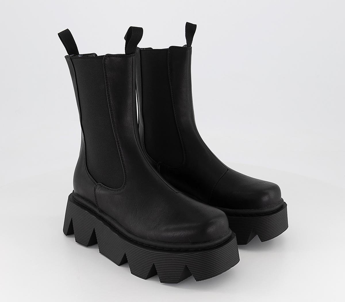 LamodaChunky Chelsea Boots Black