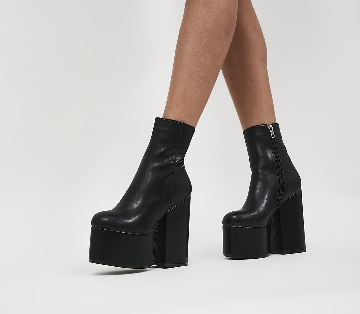 Womens platform sales boots uk