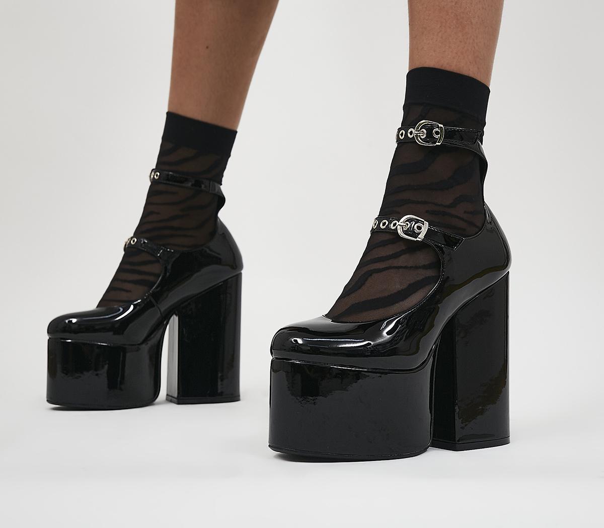 Platform mary jane outlet heels