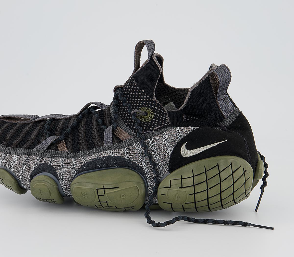 Nike ISPA Link Trainers Nike ISPA Link Trainers Black Grey Black