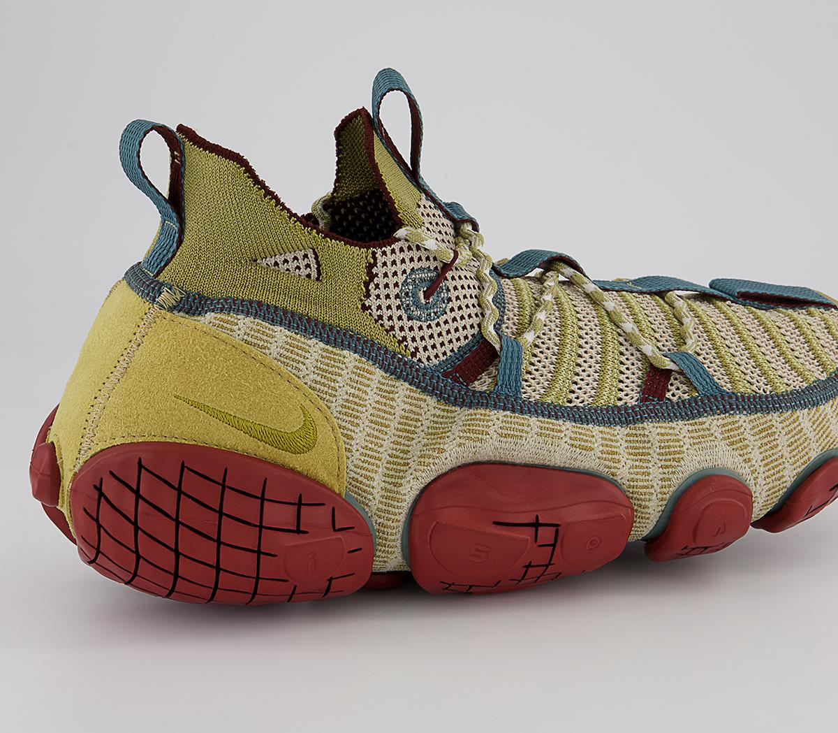 Nike ISPA Link Trainers Nike ISPA Link Trainers Barely Brown Red