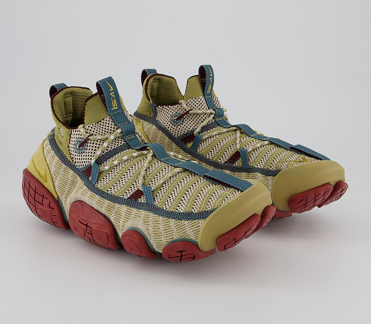 Nike ISPA Link Trainers Nike ISPA Link Trainers Barely Brown Red