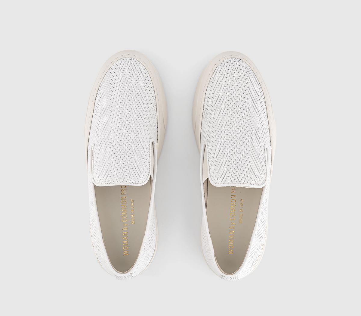 Common ProjectsSlip On ShoesWhite Weave