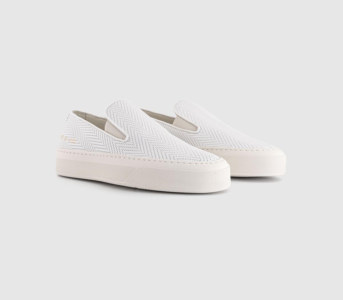 Common ProjectsSlip On ShoesWhite Weave