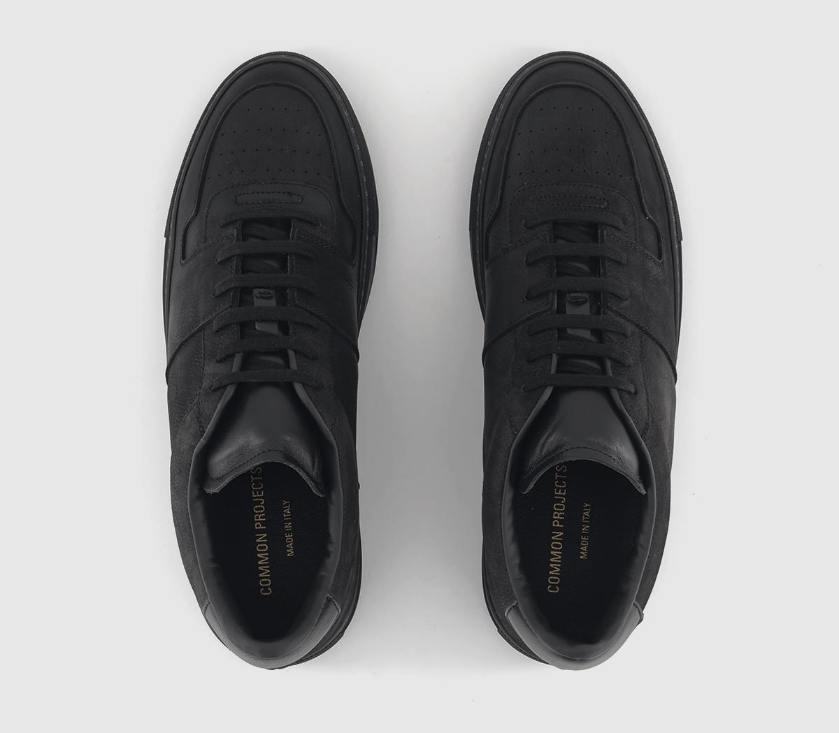 Common Projects Decades Low Trainers Black Nubuck - Men's Trainers