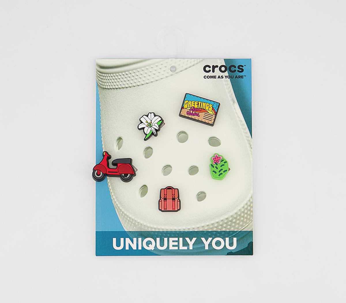 Crocs Vacation Vibes 5 Pack Jibbitz Crocs Vacation Vibes 5 Pack Jibbitz Multi