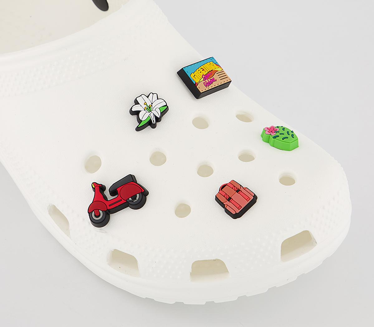 Crocs Vacation Vibes 5 Pack Jibbitz Crocs Vacation Vibes 5 Pack Jibbitz Multi