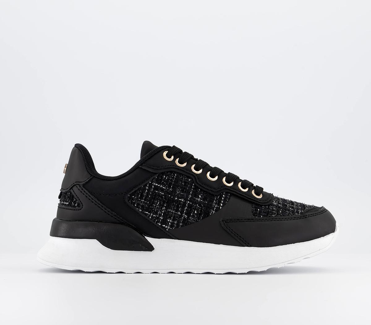 OFFICEFlamingo Panel Lace Up Trainers OFFICEFlamingo Panel Lace Up TrainersBlack Mix