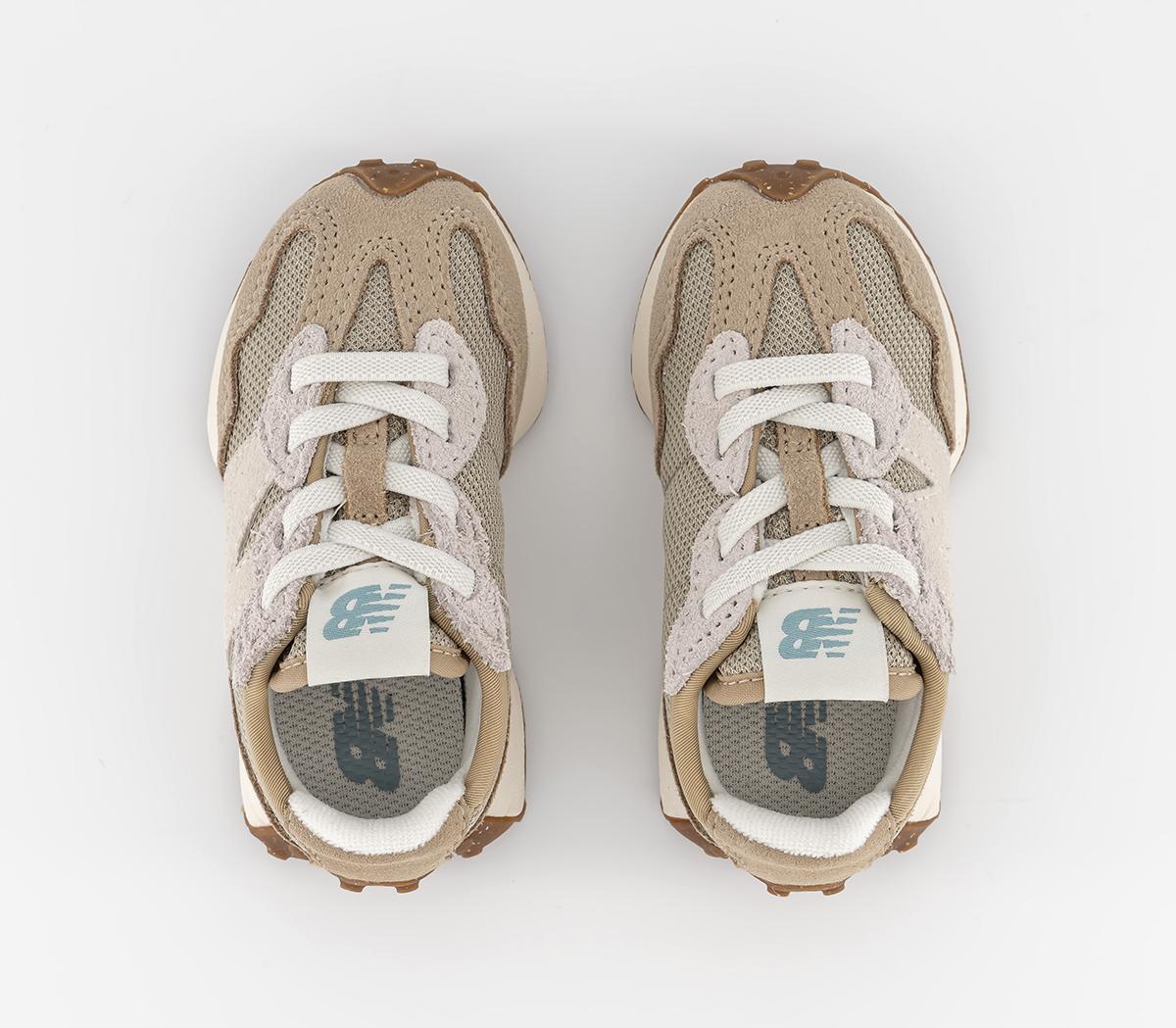 New Balance 327 Infants Trainers Incense White Kids