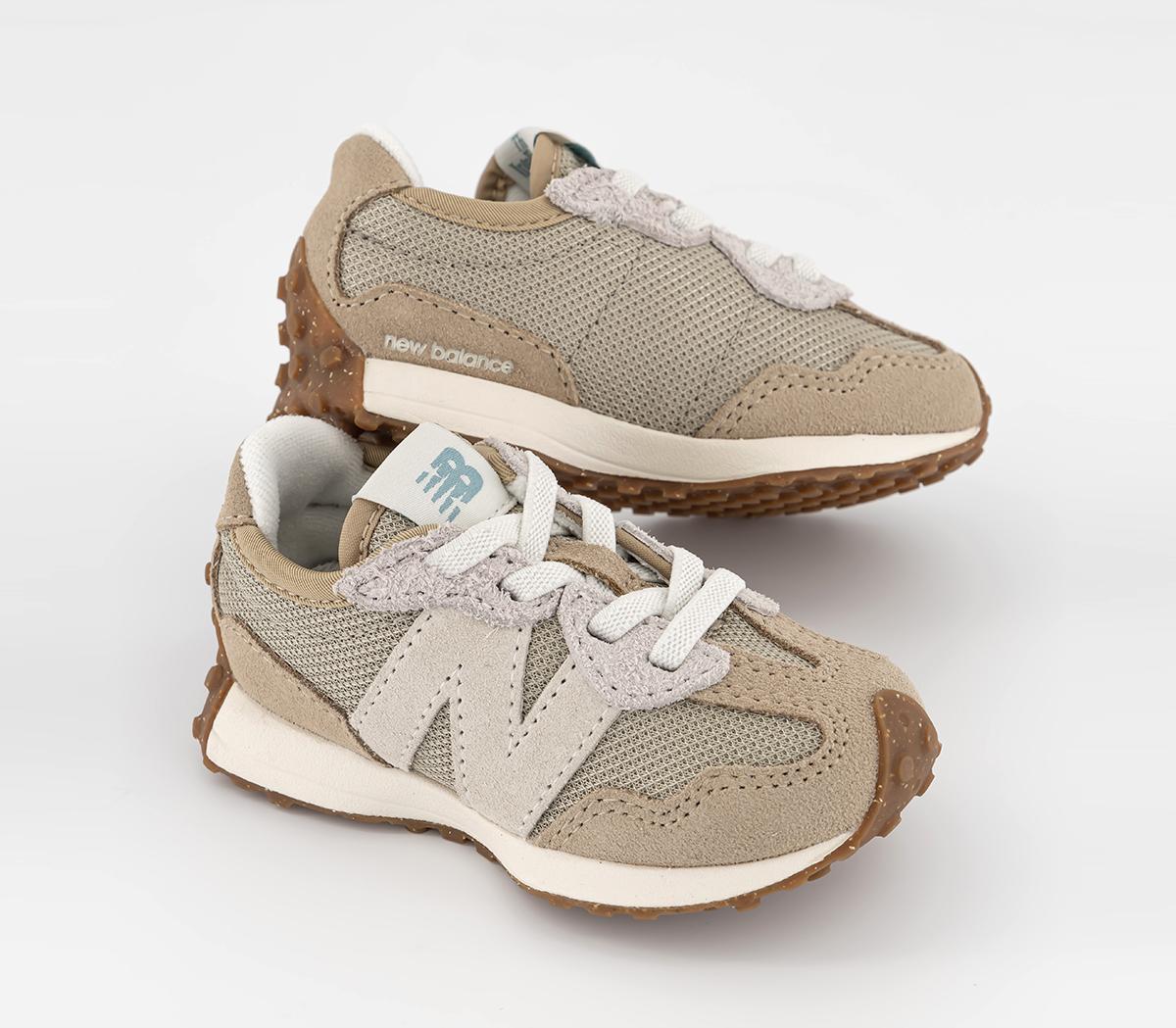 New Balance 327 Infants Trainers Incense White Kids