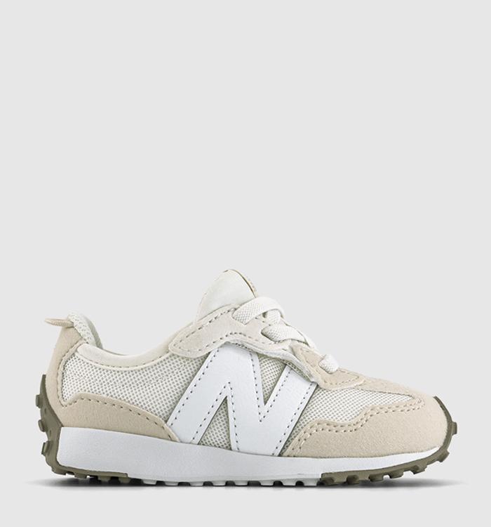 New Balance 327 Infant Trainers White Sea Salt White