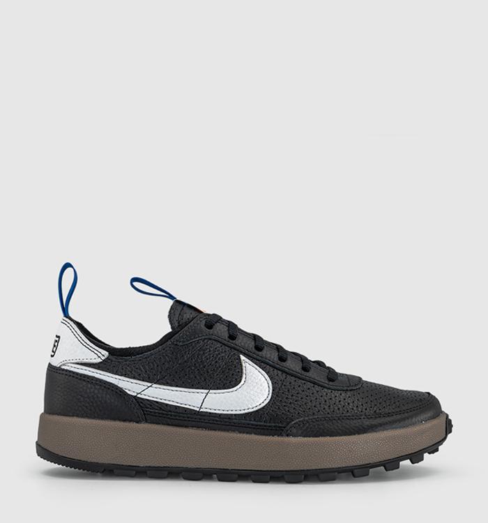 Nike General Purpose Trainers Black White Team Royal Team Orange Gum Dk Brown