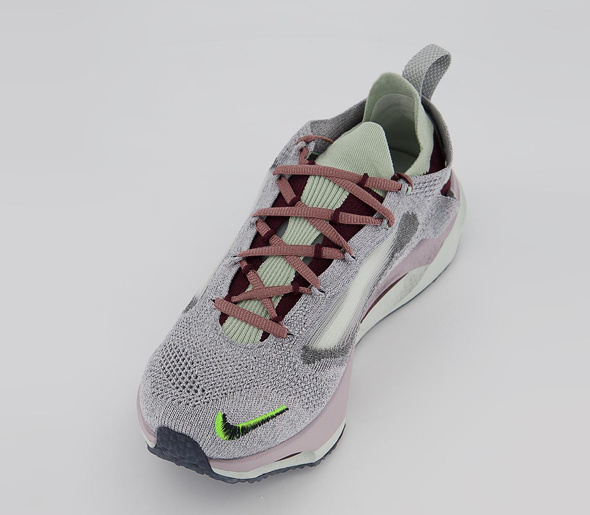 Nike Spark Flyknit Trainers Nike Spark Flyknit Trainers Burgundy Crush Black Racer Blue