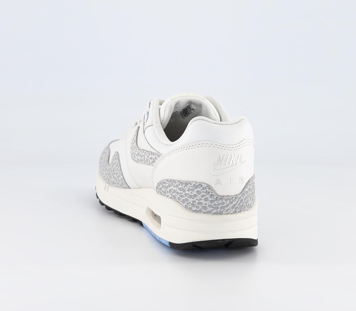 NikeAir Max 1 87 TrainersSummit White Phantom Sail Photon Dust Light Smoke