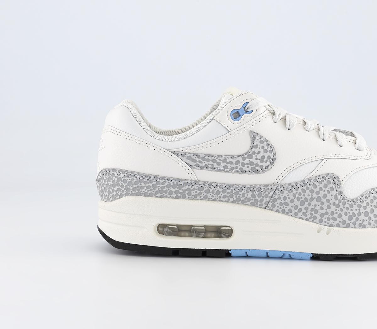 NikeAir Max 1 87 TrainersSummit White Phantom Sail Photon Dust Light Smoke