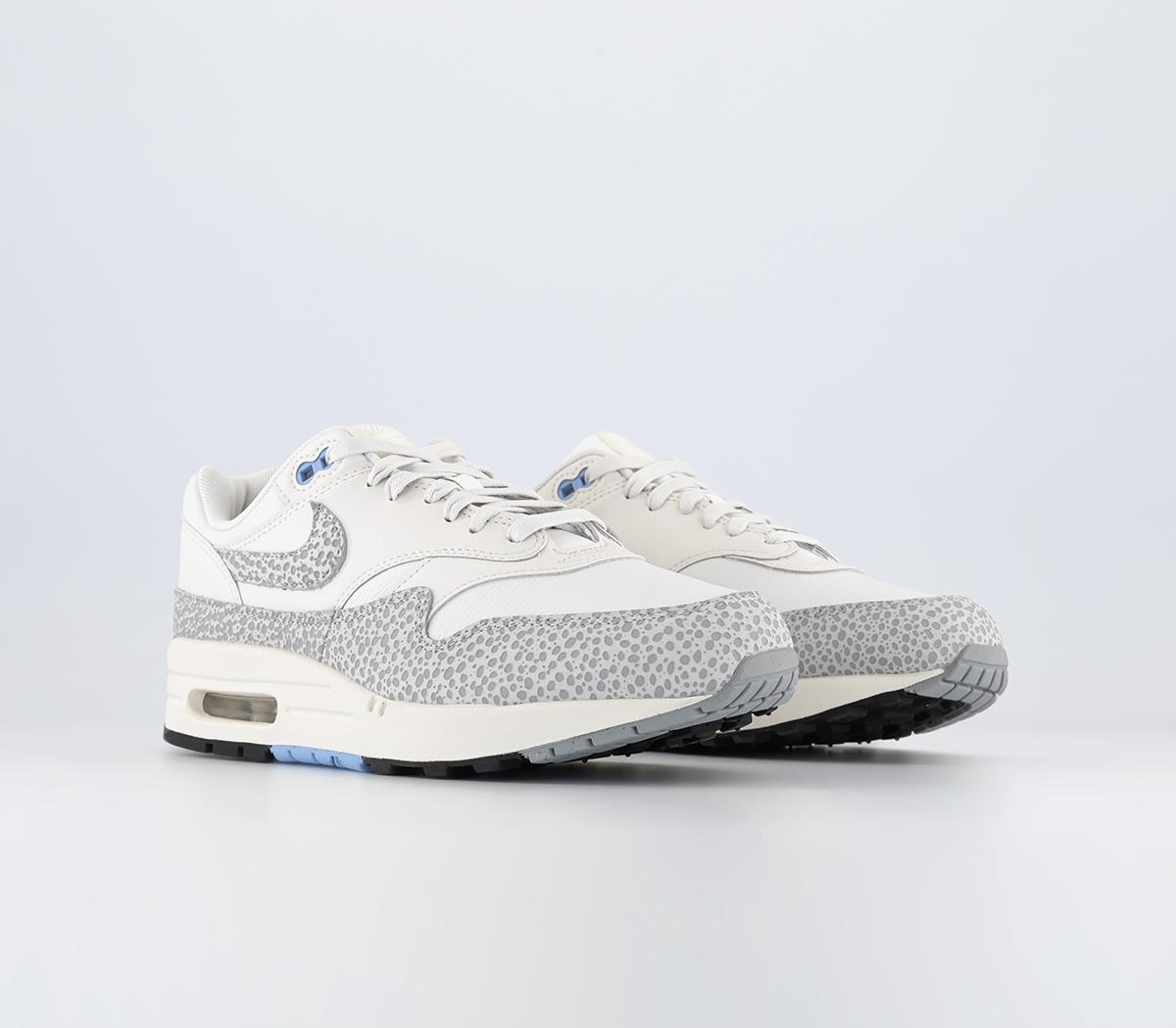 NikeAir Max 1 87 TrainersSummit White Phantom Sail Photon Dust Light Smoke