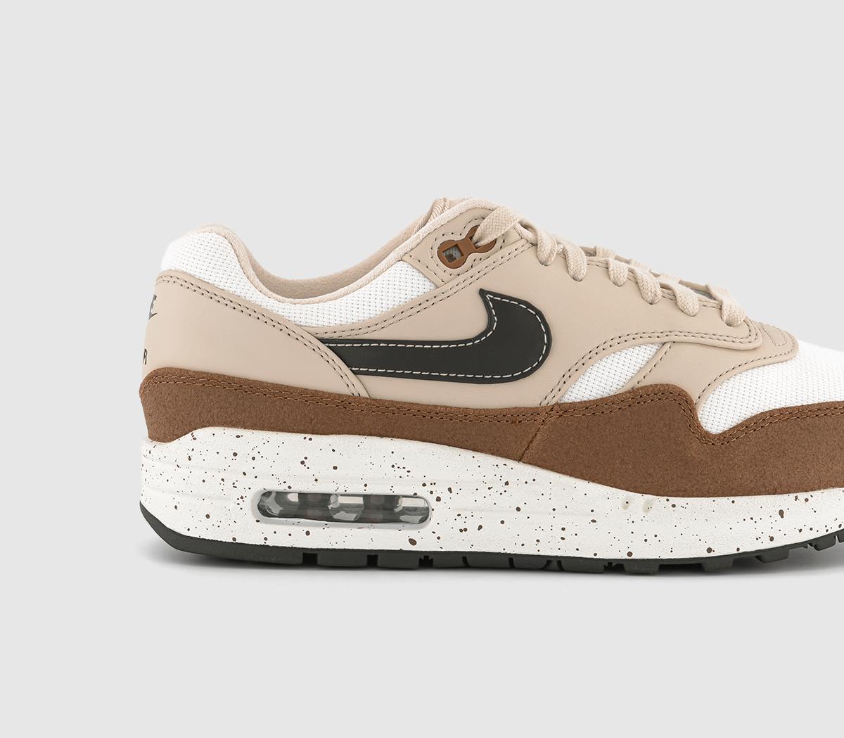 NikeAir Max 1 87 TrainersVelvet Brown Sanddrift Sail Light British Tan