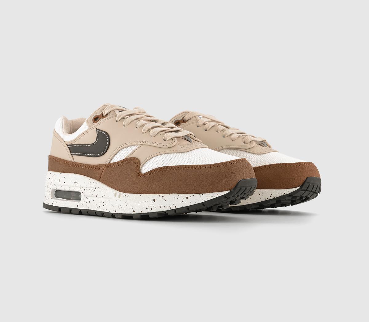 NikeAir Max 1 87 TrainersVelvet Brown Sanddrift Sail Light British Tan