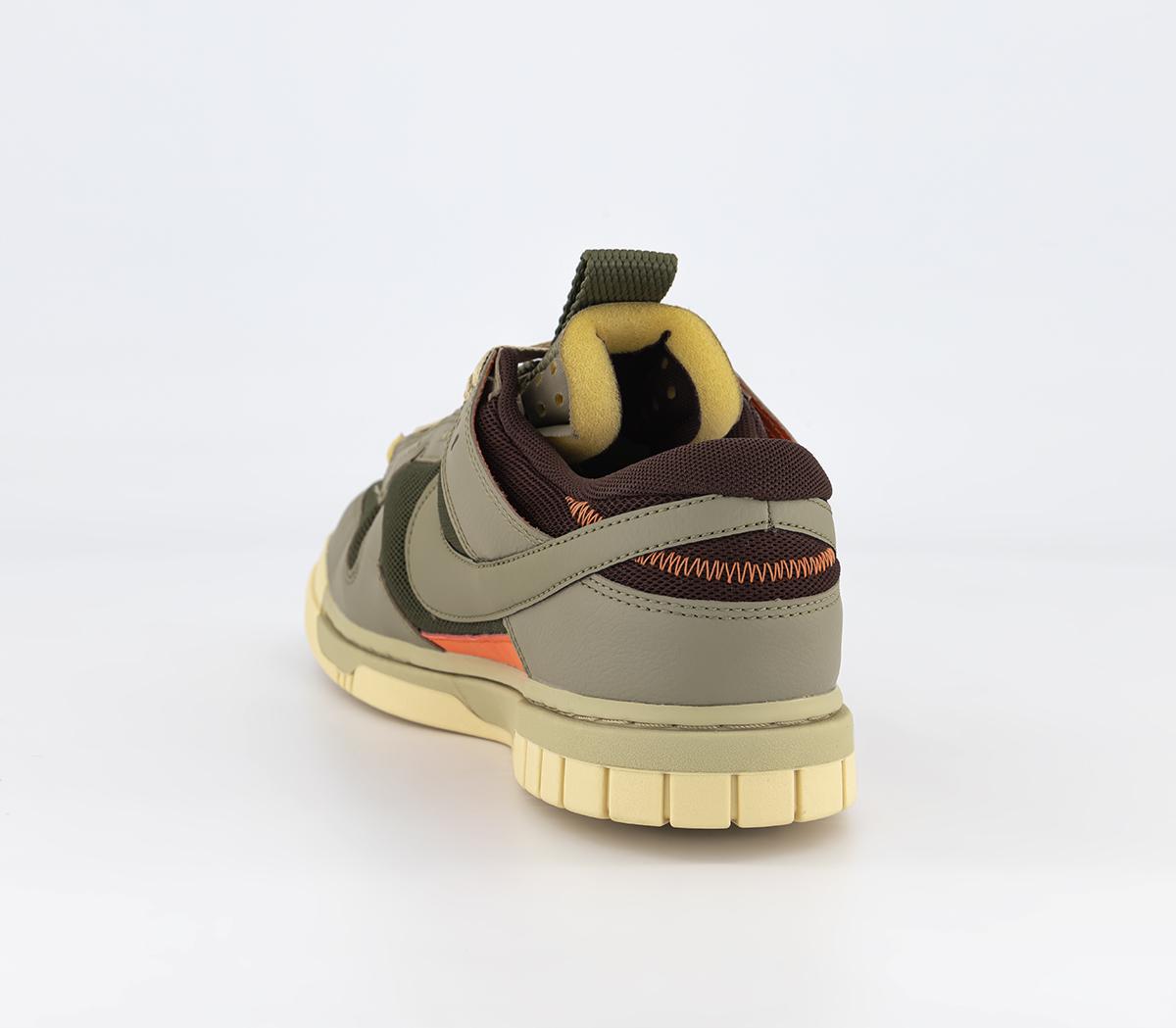 NikeDunk Low Remastered TrainersMedium Olive Neutral Olive Earth Safety Orange Pal