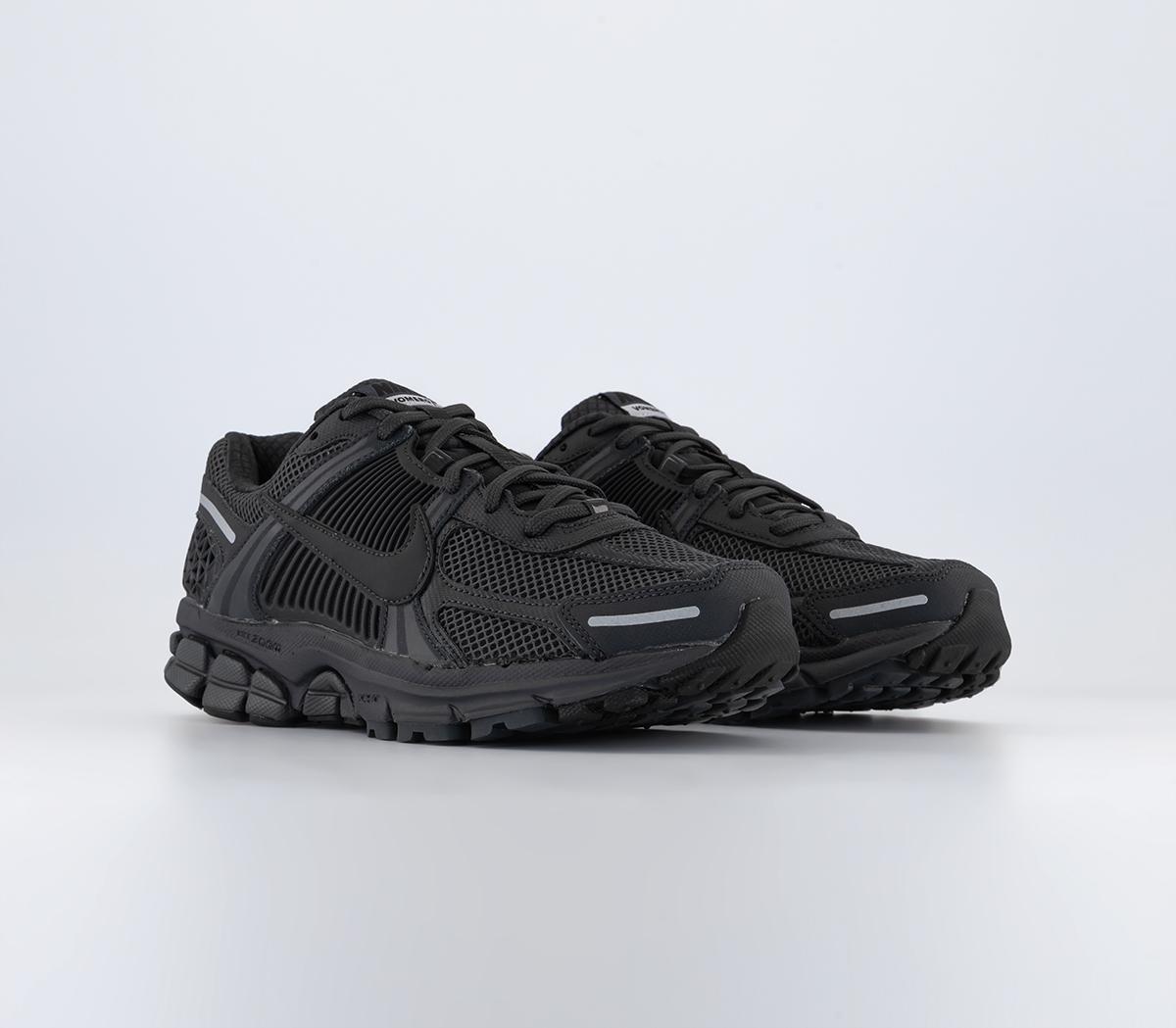 Nike Zoom Vomero 5 Trainers Antrhacite Black Wolf Grey Metallic Silver ...