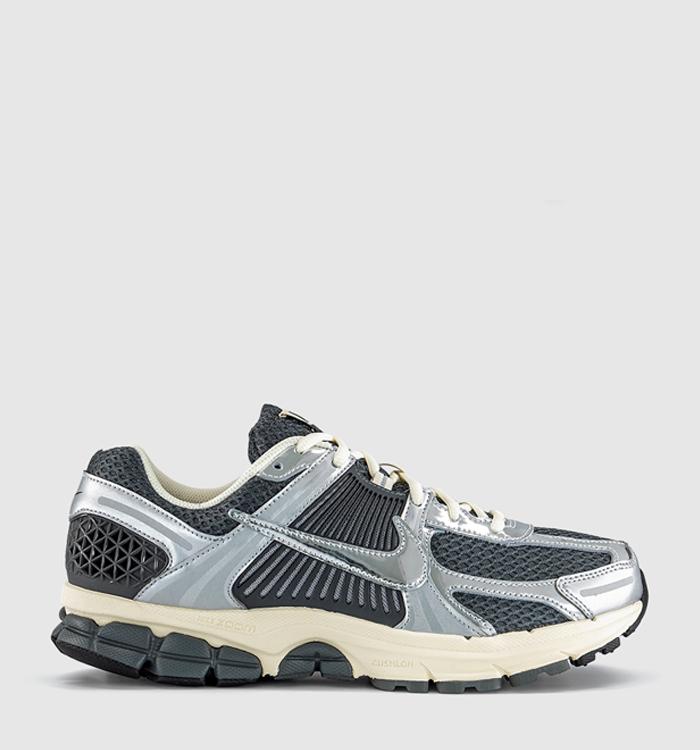 Nike Zoom Vomero 5 Trainers Iron Grey Chrome Metalic Silver