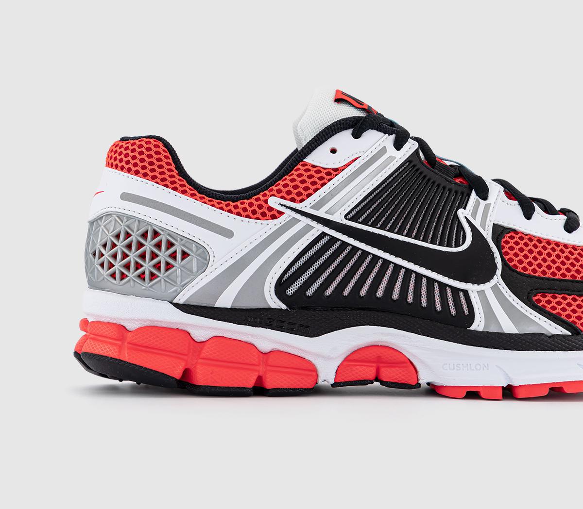 NikeZoom Vomero 5 TrainersBright Crimson Black Glacier Ice Metallic Silver N