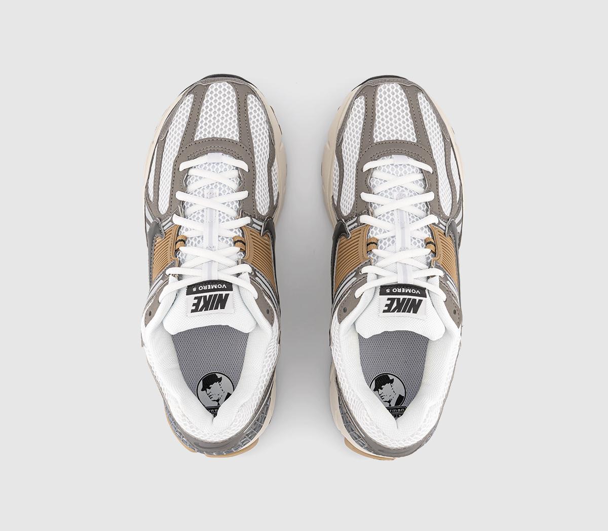 NikeZoom Vomero 5 Trainers NikeZoom Vomero 5 TrainersMetalic Pewter Medium Ash Parachute Beige