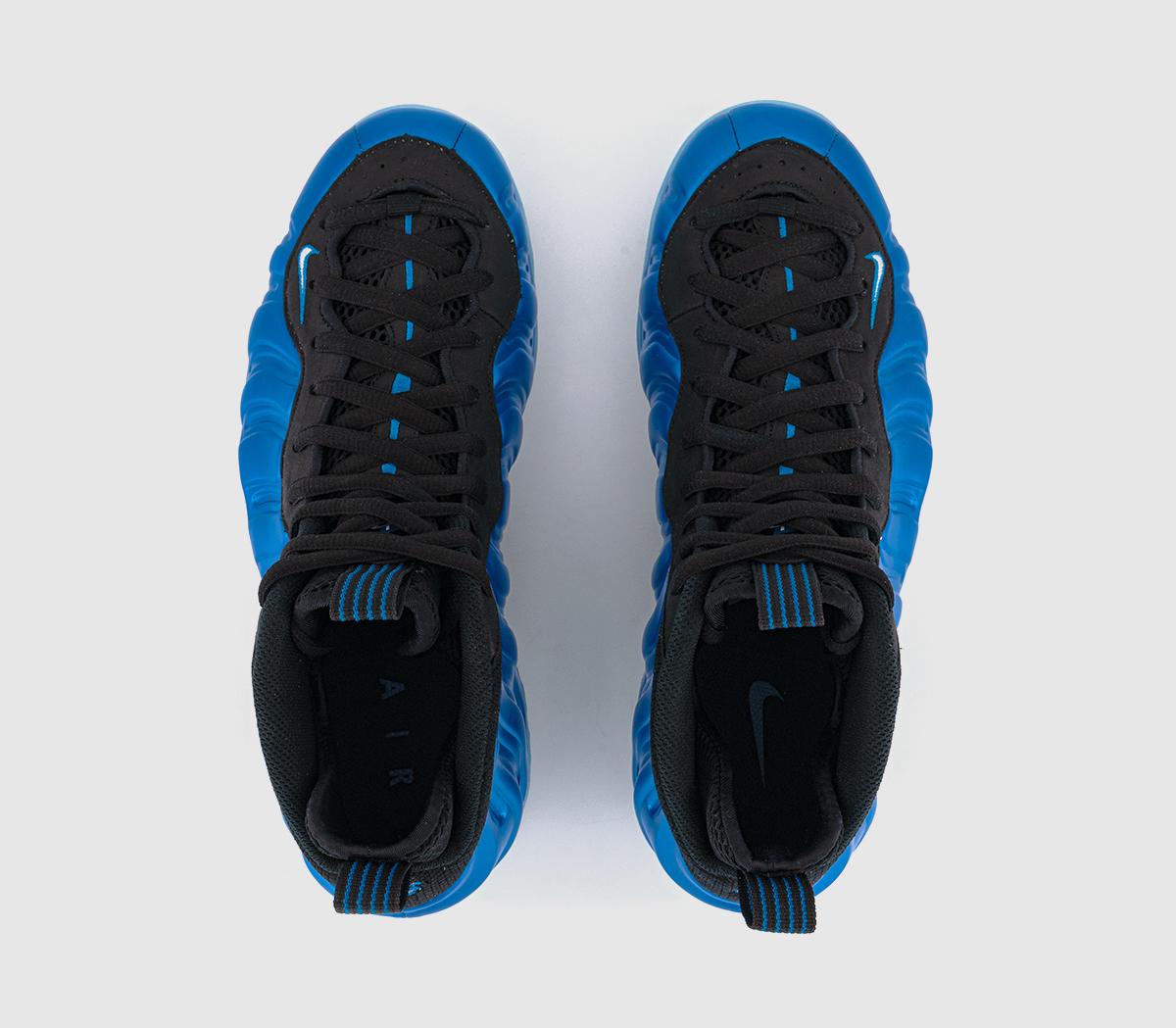 NikeAir Foamposite One TrainersDark Neon Royal White Black Clear