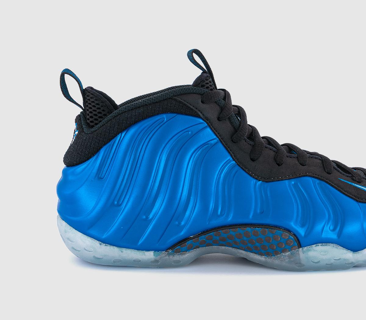 NikeAir Foamposite One TrainersDark Neon Royal White Black Clear