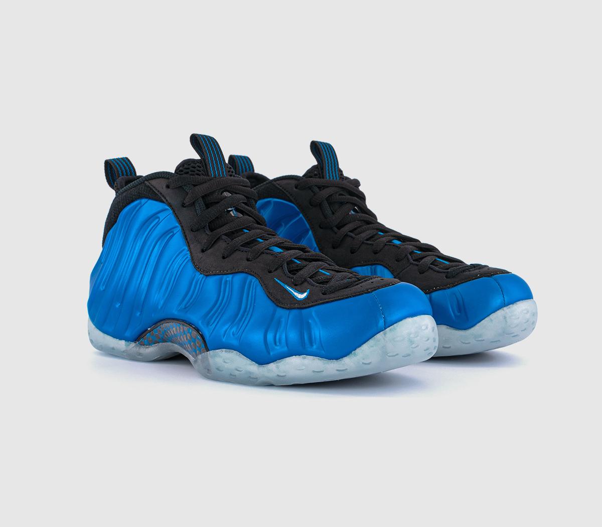 NikeAir Foamposite One TrainersDark Neon Royal White Black Clear