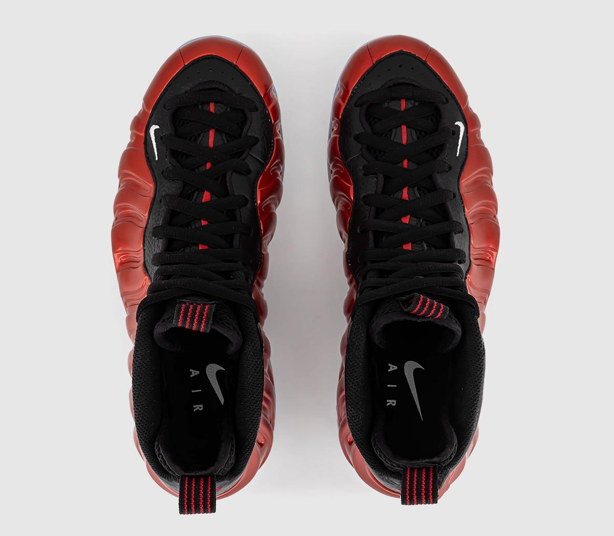 NikeAir Foamposite OneVarsiy Red White Black