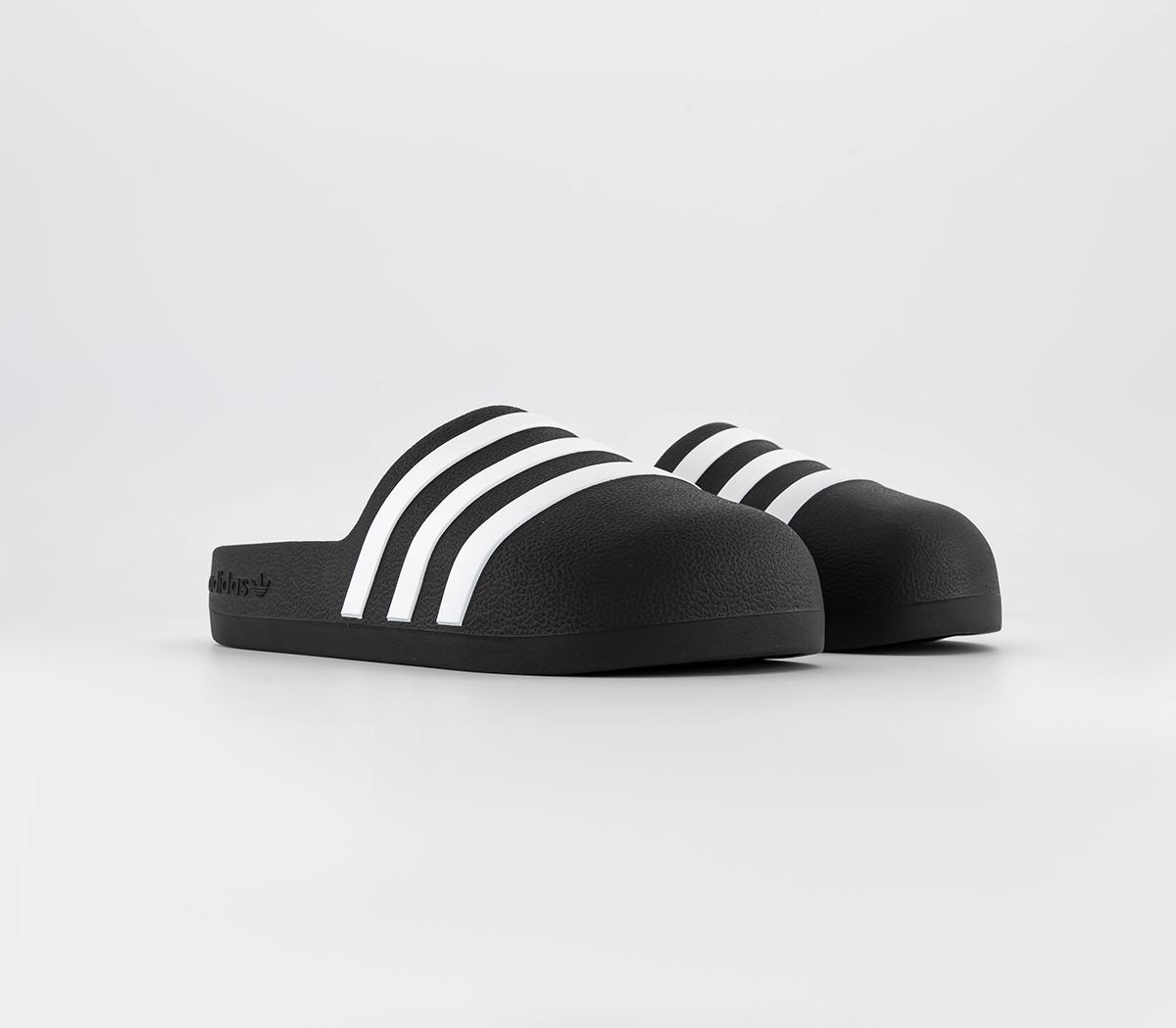 Adidas Womens Adifom Adilette Sliders Core Black White 5