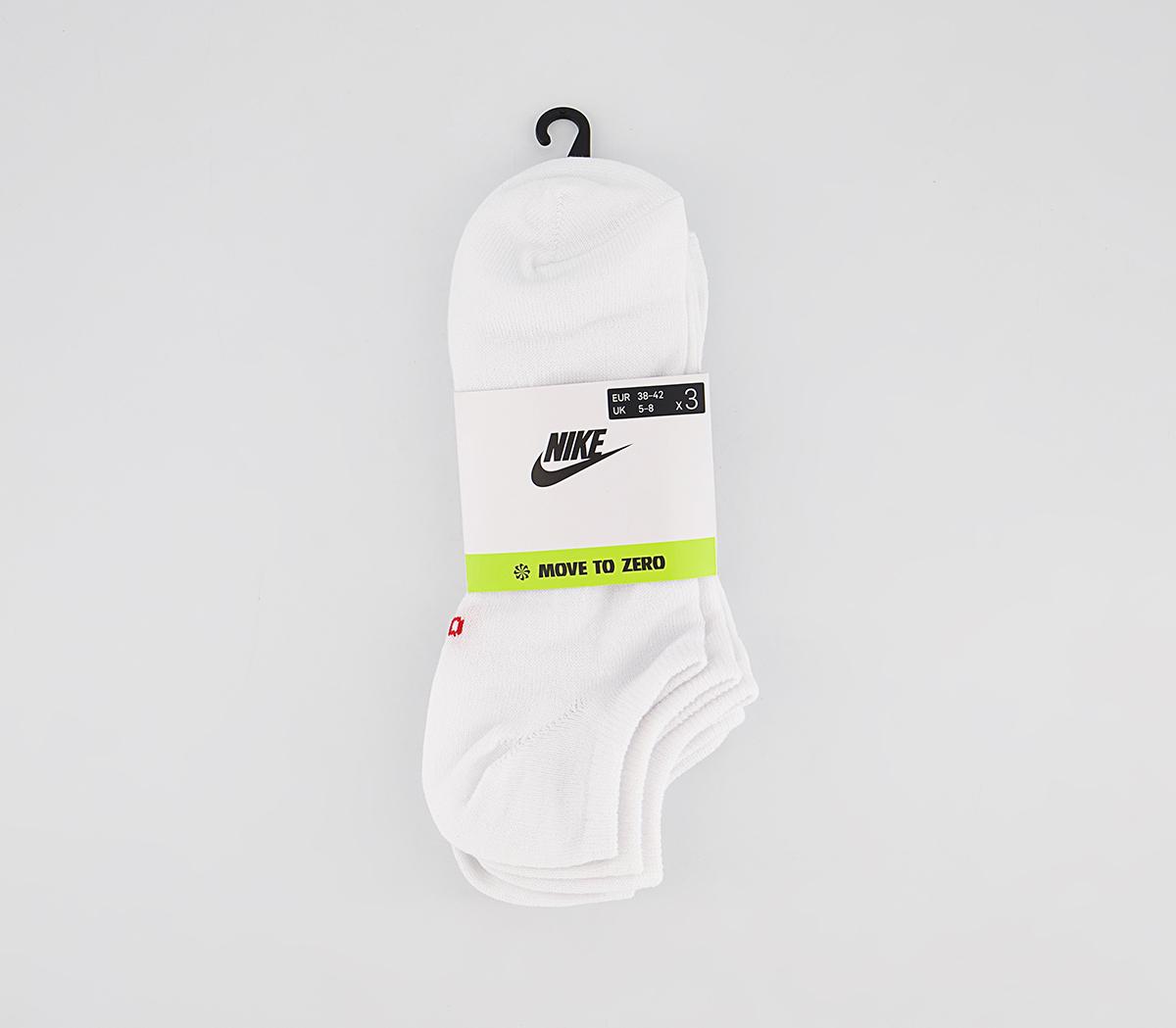 NikeNike Sportswear Everyday Essential Ankle Socks 3 PackMulticolour