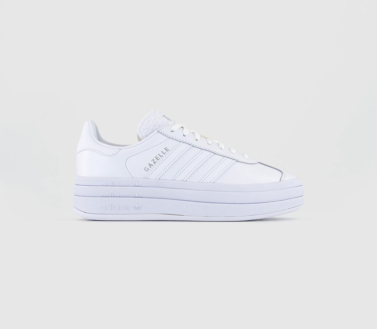 Adidas Gazelle Bold W Trainers White White White Women s Trainers Adidas Gazelle Bold W Trainers White White White Women s Trainers