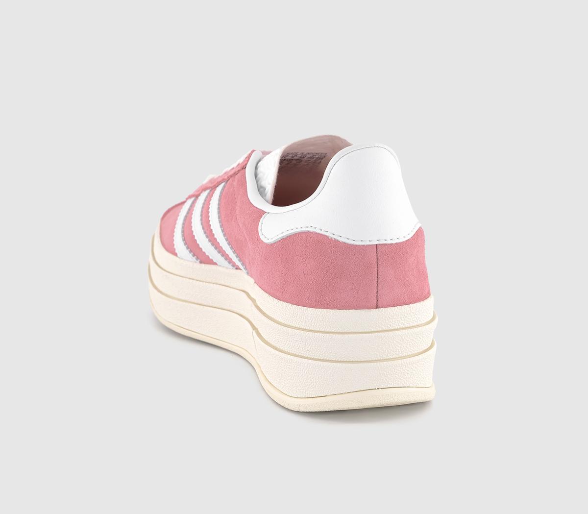 adidasGazelle Bold W TrainersSuper Pop White White