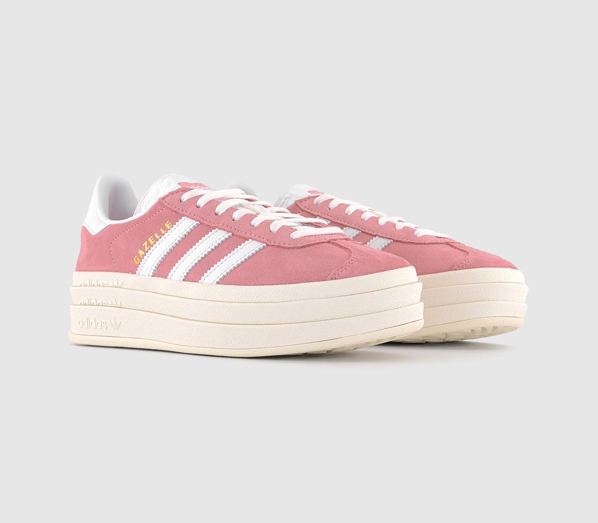 adidasGazelle Bold W TrainersSuper Pop White White