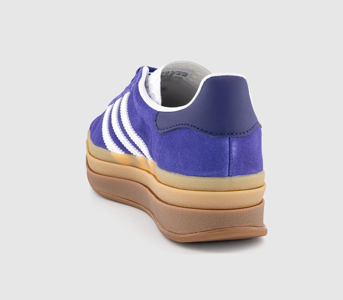adidasGazelle Bold W TrainersEnergy Ink White Collegiate Purple