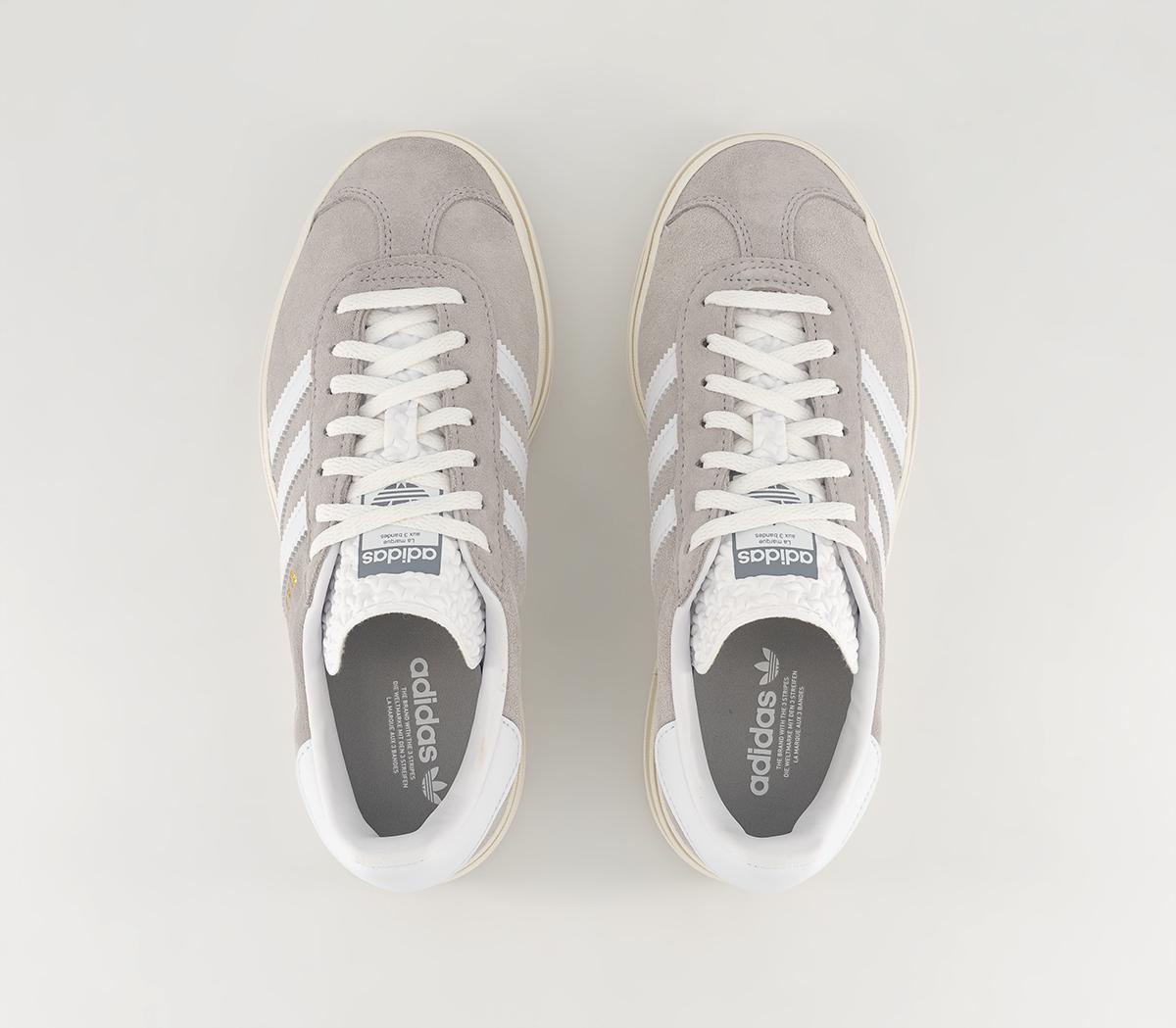 adidasGazelle Bold W Trainers adidasGazelle Bold W TrainersTwo Grey White Core White