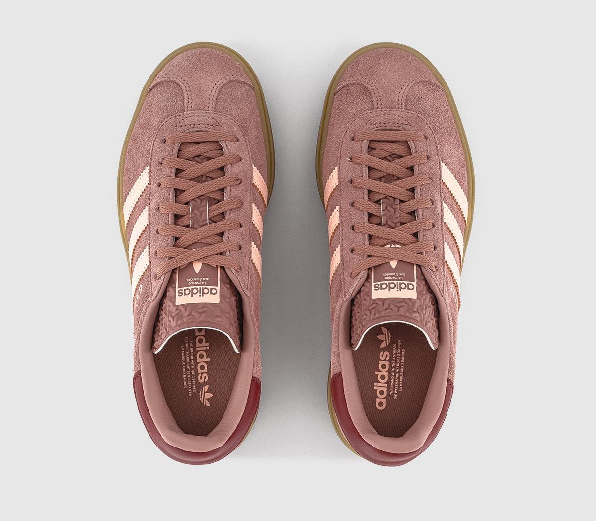 adidasGazelle Bold W Trainers adidasGazelle Bold W TrainersWarm Clay Clear Orange Preloved Ruby