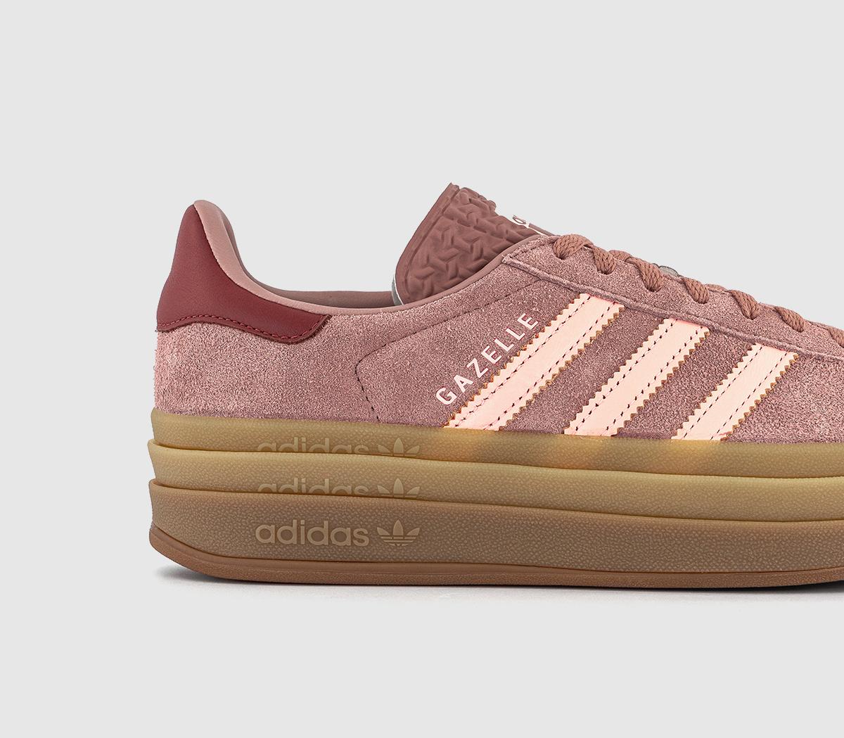 adidasGazelle Bold W Trainers adidasGazelle Bold W TrainersWarm Clay Clear Orange Preloved Ruby