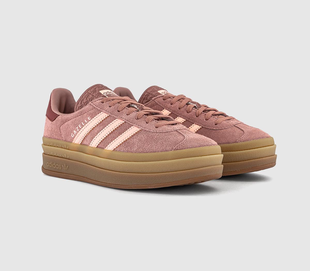 adidasGazelle Bold W Trainers adidasGazelle Bold W TrainersWarm Clay Clear Orange Preloved Ruby