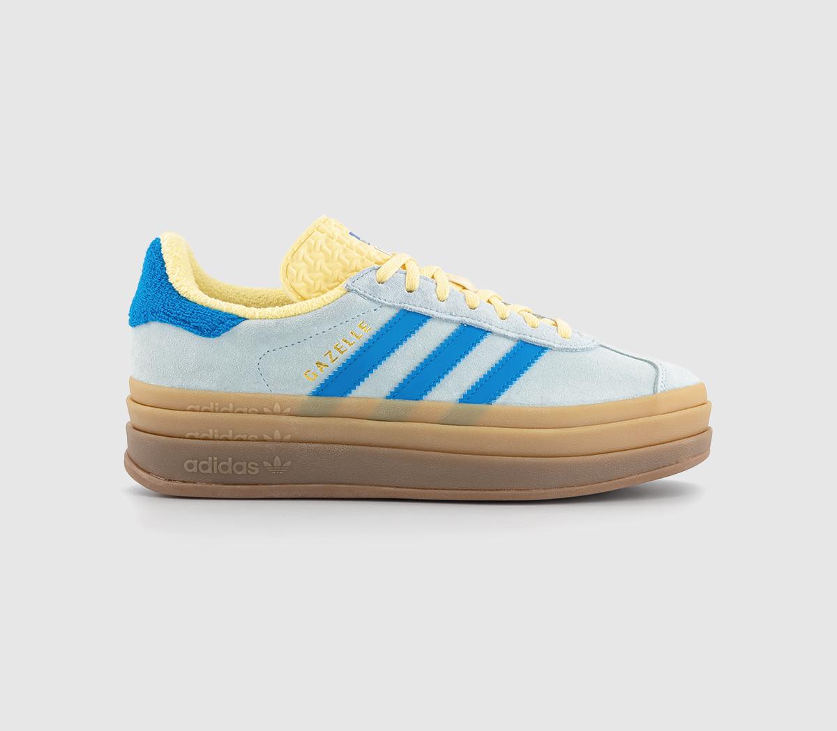 adidasGazelle Bold W TrainersAlmost Blue Bright Blue Almost Yellow