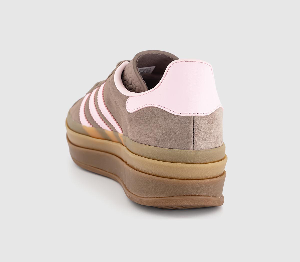 adidasGazelle Bold WTrace Brown Clear Pink Earth Strata