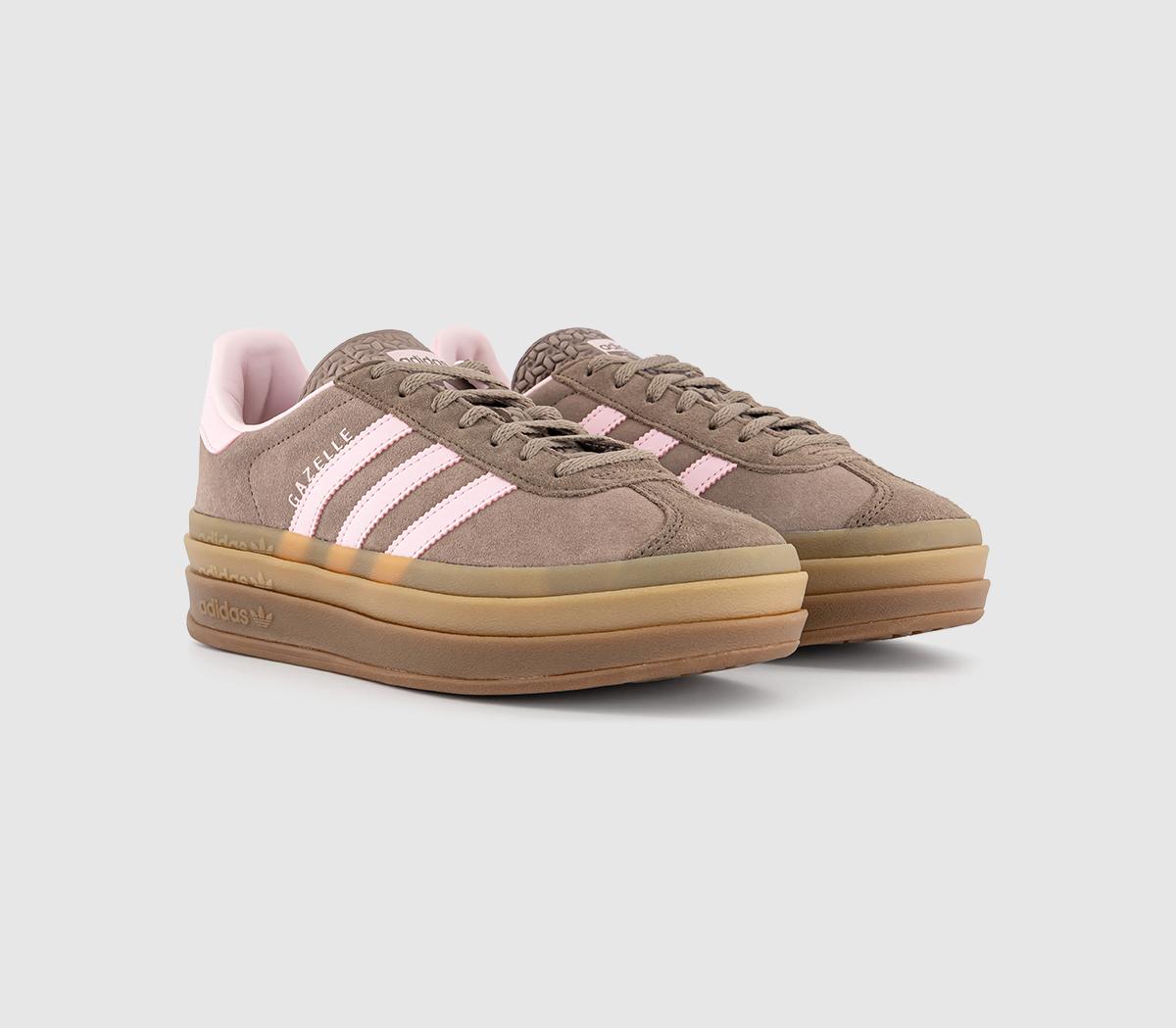adidasGazelle Bold WTrace Brown Clear Pink Earth Strata