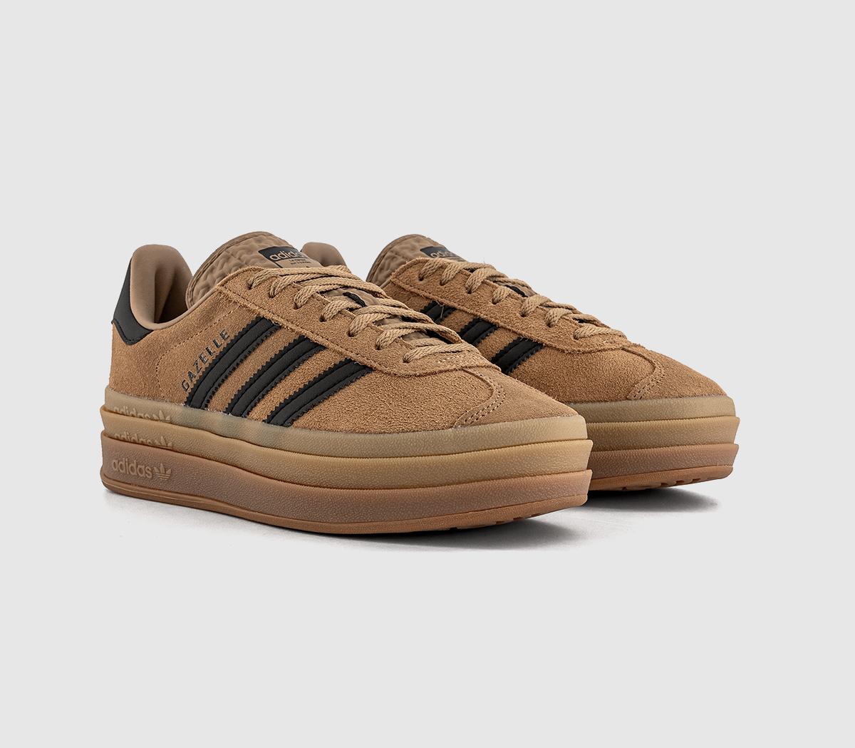adidas Gazelle Bold W Trainers Cardboard Black Gum - Women's Trainers