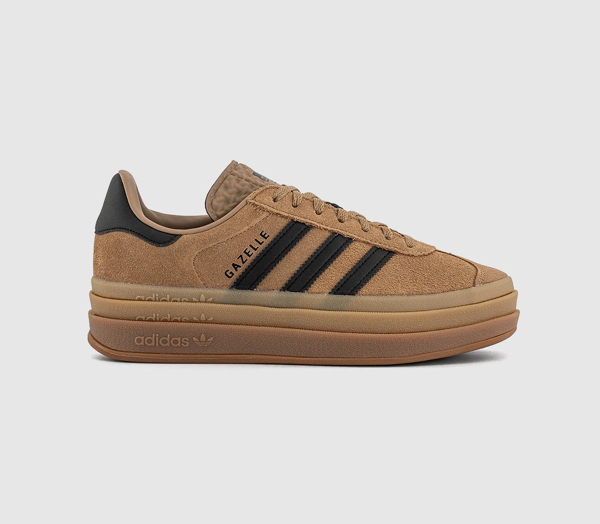 adidas Gazelle Bold W Trainers Cardboard Black Gum - Women's Trainers
