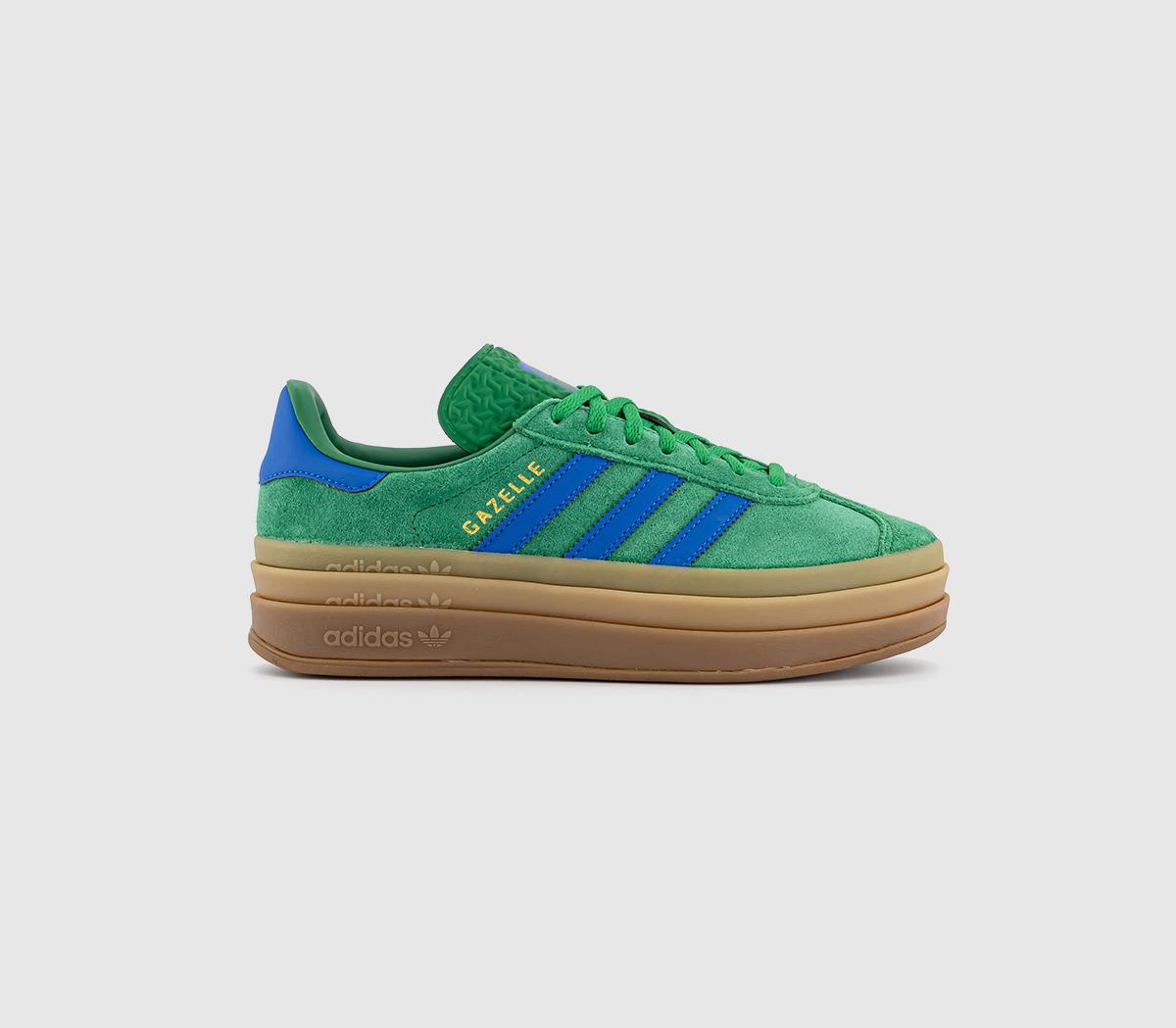 adidasGazelle Bold W TrainersGreen Blue Gum