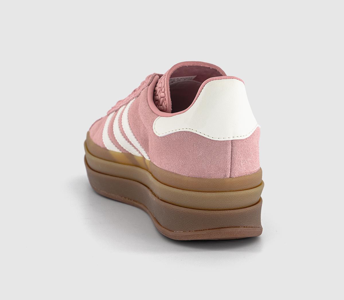 adidasGazelle Bold W Trainers adidasGazelle Bold W TrainersWonder Mauve Offwhite Gum