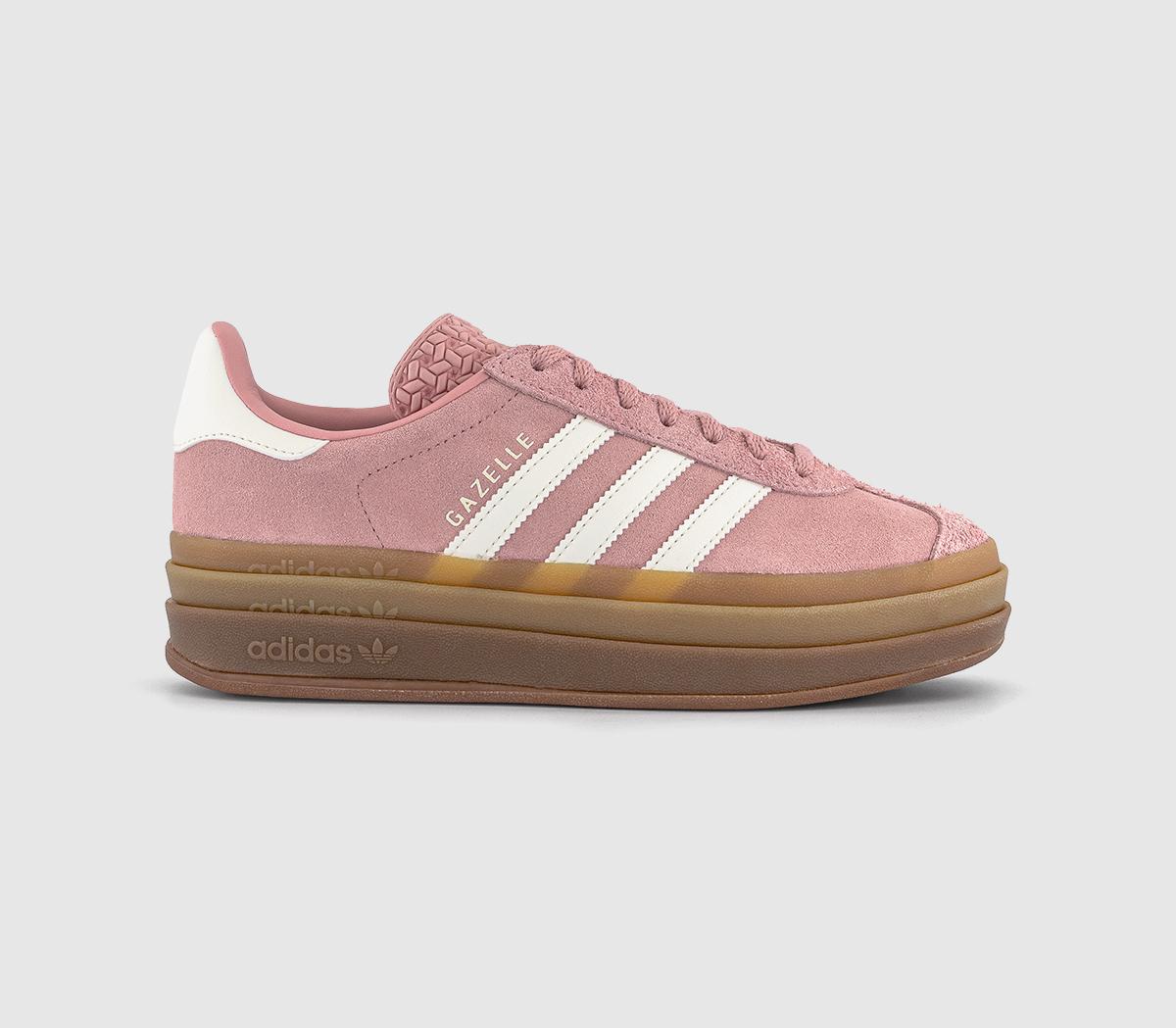 adidasGazelle Bold W Trainers adidasGazelle Bold W TrainersWonder Mauve Offwhite Gum